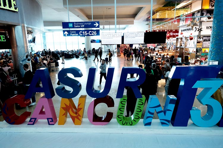 Cancún despega con 450 operaciones este lunes