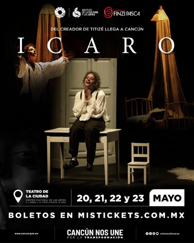 Ícaro llegará a Cancún con cuatro funciones