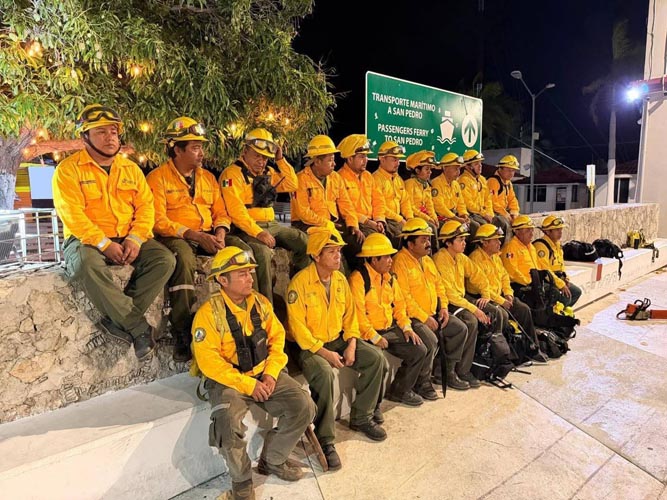 Fuego bajo vigilancia en el Santuario del Manatí