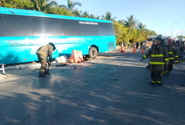 Tragedia en carretera Isla Blanca rumbo a Costa Mujeres; fallece una persona en fuerte accidente