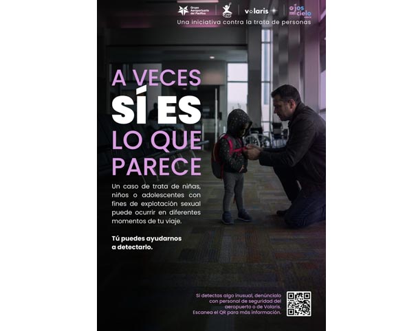 GAP y Volaris blindan aeropuertos contra riesgos para la niñez