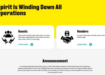 Golpe aéreo al sector turístico de Cancún: Spirit Airlines cancela operaciones