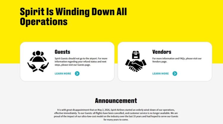 Activan apoyo a turistas en Cancún tras salida de Spirit Airlines