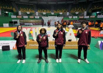Q. Roo suma cuatro medallas más en judo de la Olimpiada Nacional