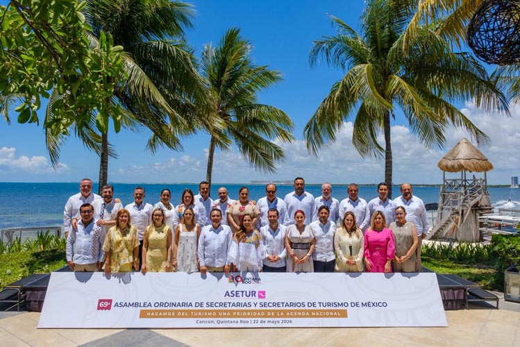 Bernardo Cueto destaca la proyección de hasta 1.5 millones de visitantes en el Caribe Mexicano por el Mundial, el auge de los cruceros