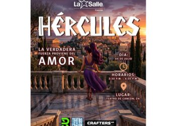 Estudiantes de La Salle Cancún llevarán la magia de "Hércules, el musical"