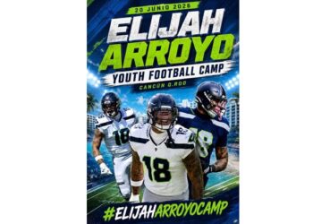 Elijah Arroyo regresa a Cancún para inspirar a nuevas generaciones del futbol americano