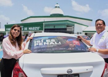 Taxistas se suman a la lucha contra la explotación infantil rumbo al Mundial 2026