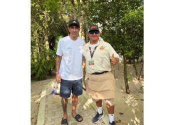 Di María elige Cozumel para disfrutar del Caribe Mexicano