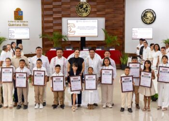 Niñas y niños toman la voz en el Cabildo Infantil de Playa del Carmen
