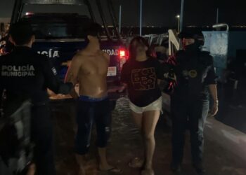 Marina apoya traslado de tres detenidos de Isla Mujeres a Puerto Juárez