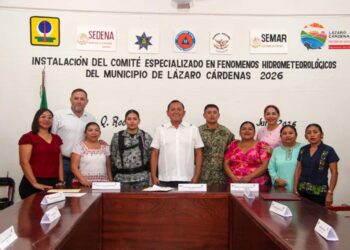 Lázaro Cárdenas activa comité de emergencia ante temporada de lluvias y ciclones