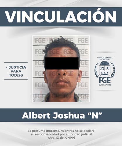 Vinculan a proceso a presunto feminicida en Playa del Carmen