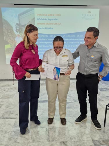 Reconocen a personal de seguridad y mantenimiento de hoteles