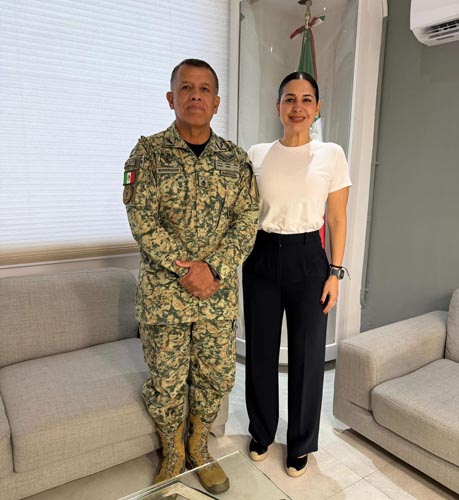 Trabajo coordinado con el Ejército fortalece la seguridad