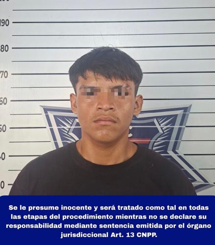 Cae “Garduño” en Cancún con presunta droga; lo vinculan a múltiples robos