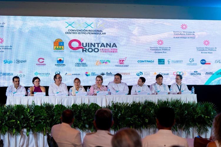 Cozumel reúne a especialistas en la Convención Regional de Contadores Públicos