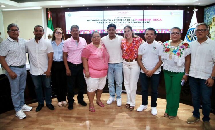 Isla Mujeres impulsa el talento deportivo con nueva beca para atletas de alto rendimiento