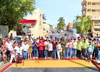 Malecón Rueda Medina luce una nueva imagen en Isla Mujeres