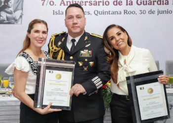 Atenea destaca labor de la Guardia Nacional en su séptimo aniversario