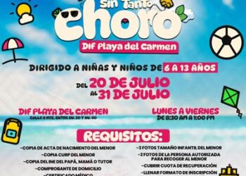 DIF Playa del Carmen abre inscripciones para su curso de verano