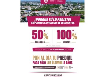 Continuará campaña para regularizar el predial en Benito Juárez