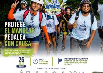 Invita Aguakan a Rodada por los Manglares con causa ambiental