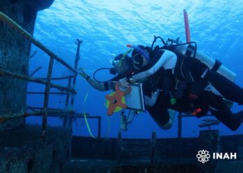México celebra 20 años de protección al patrimonio cultural subacuático; Hoyo Negro y Banco Chinchorro, entre los casos emblemáticos