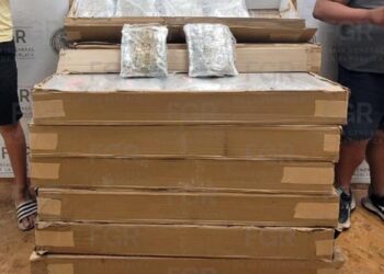 Cae con más de 69 kilos de marihuana al recoger paquete en Cancún