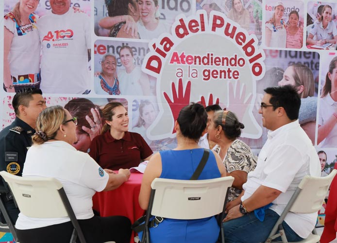 Atenea Gómez lleva apoyos y servicios gratuitos a familias de la Zona Continental