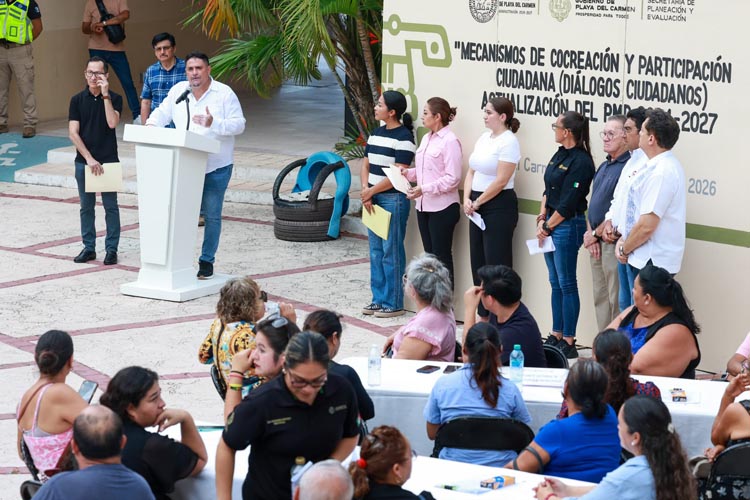 Gobierno de Estefanía Mercado incorpora propuestas ciudadanas al desarrollo urbano de Playa del Carmen