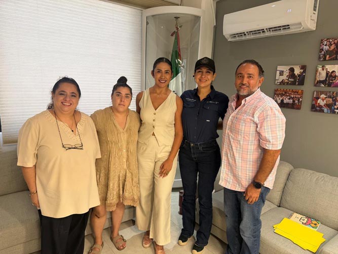 Estefanía Mercado fortalece alianza con sociedad civil