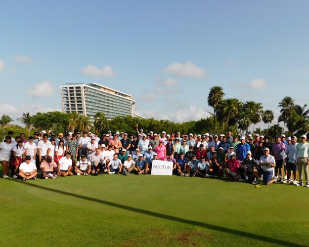 Acotur consolida su Torneo de Golf con impacto social y participación internacional