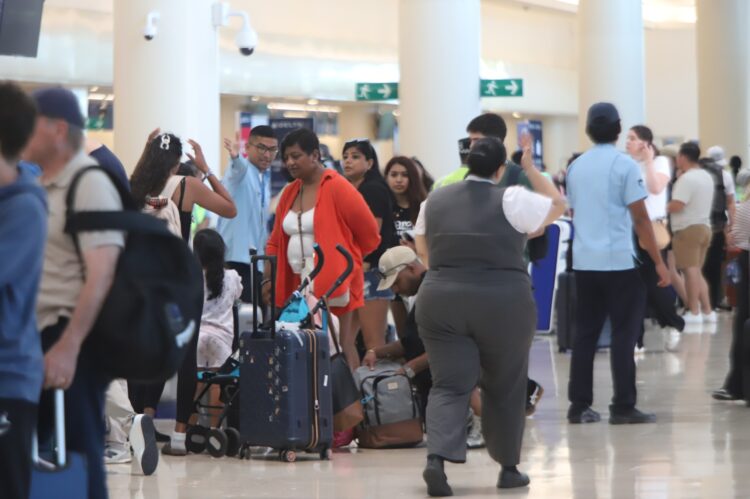 Aeropuerto Internacional de Cancún con 390 vuelos que marcan el regreso a casa tras las vacaciones