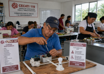 Impulsa Cecati 119 el emprendimiento con capacitación accesible y sin límite de edad