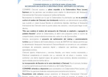 COPARMEX apoya gestión para posicionar al Aeropuerto Chetumal-Bacalar