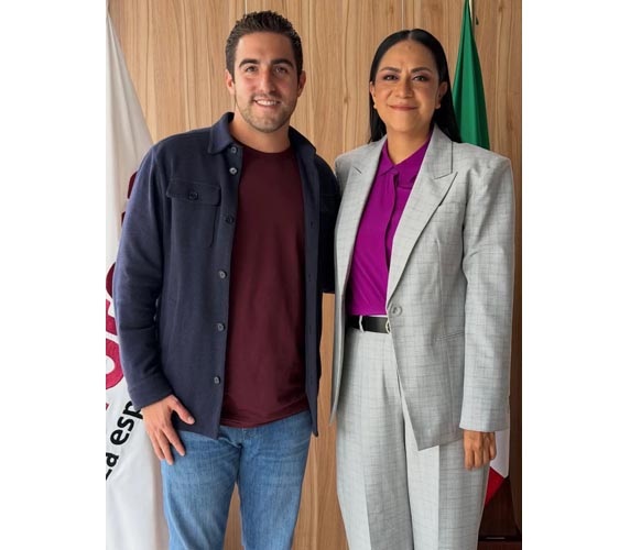 Eugenio Segura se reúne con Ariadna Montiel; acuerdan fortalecer organización de Morena en Quintana Roo