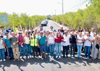 Concluyen pavimentación de la carretera Sac Bajo