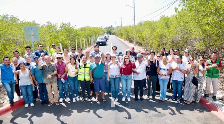 Concluyen pavimentación de la carretera Sac Bajo
