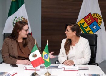 Mara Lezama busca recuperar el turismo brasileño y abrir nuevas rutas aéreas hacia Cancún
