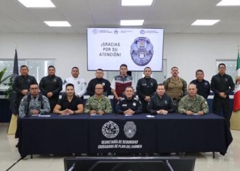 Refuerzan la vigilancia en Playa del Carmen para consolidar un entorno seguro en el destino turístico