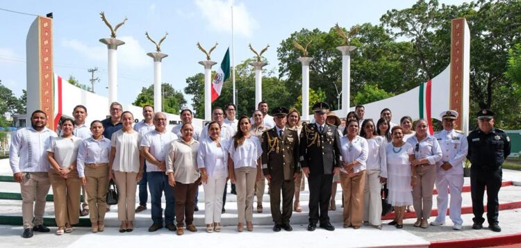 Recuerdan en Chetumal el valor de los Niños Héroes a 179 años de la Gesta de Chapultepec