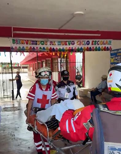 Falsa alarma de balacera en escuela de Cancún moviliza a policías; detienen a presunto ladrón