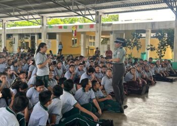 Guardia Nacional imparte pláticas preventivas contra adicciones a estudiantes