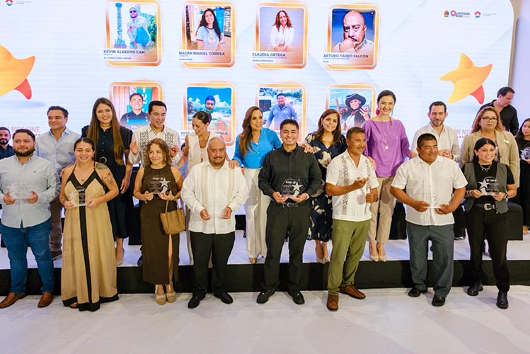 Premian el esfuerzo de los rostros detrás del éxito turístico en Cancún