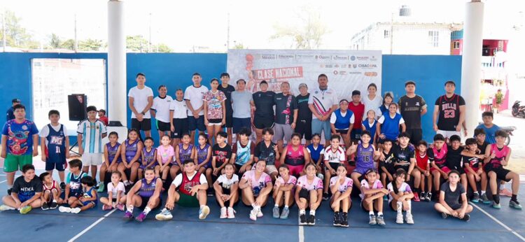 Isla Mujeres se suma a jornada nacional de baloncesto con participación de clubes juveniles