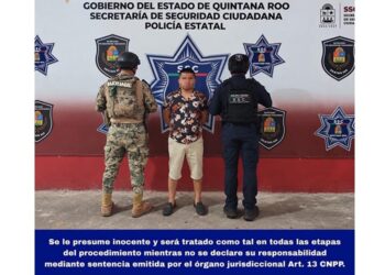 Termina en arresto maniobra peligrosa en estacionamiento de Cancún