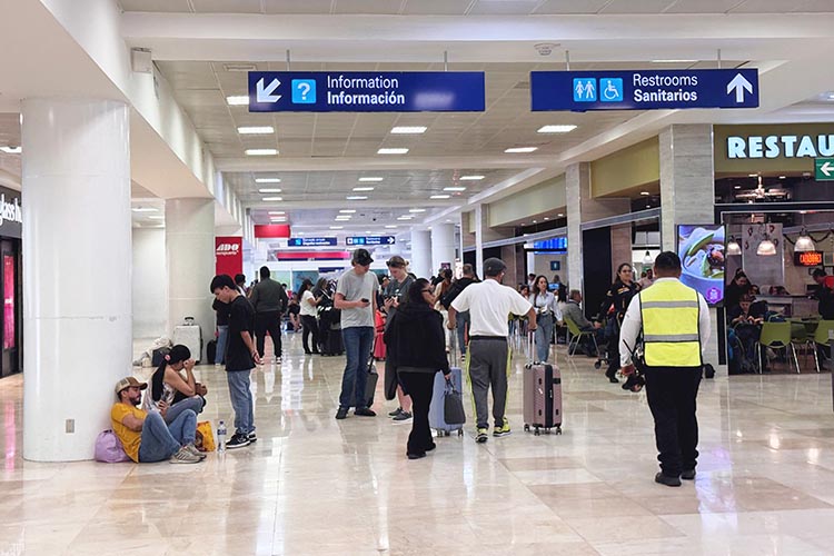 Con 97 llegadas internacionales, Aeropuerto de Cancún mantiene amplia conectividad