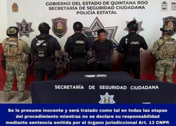 Detienen a hombre con presuntas drogas cerca de un cementerio en Chetumal