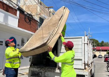 Retiran toneladas de cacharros para frenar criaderos de mosquitos en Isla Mujeres